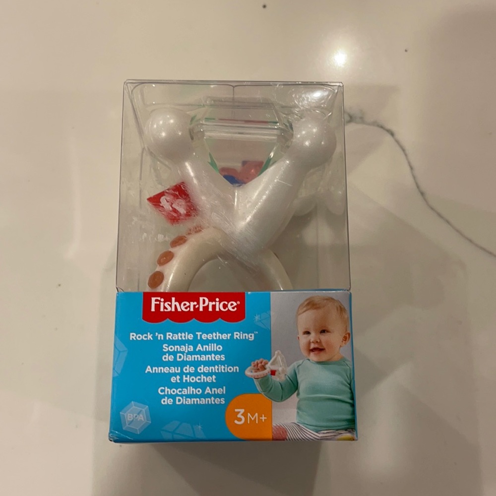 Rock ‘n Rattle Teether Ring (3M+)